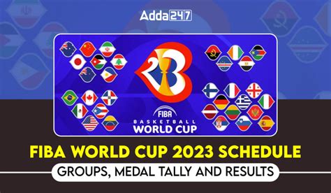 fiba world cup 2023 schedule